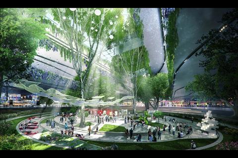HOK Architects - Heathrow expansion concept